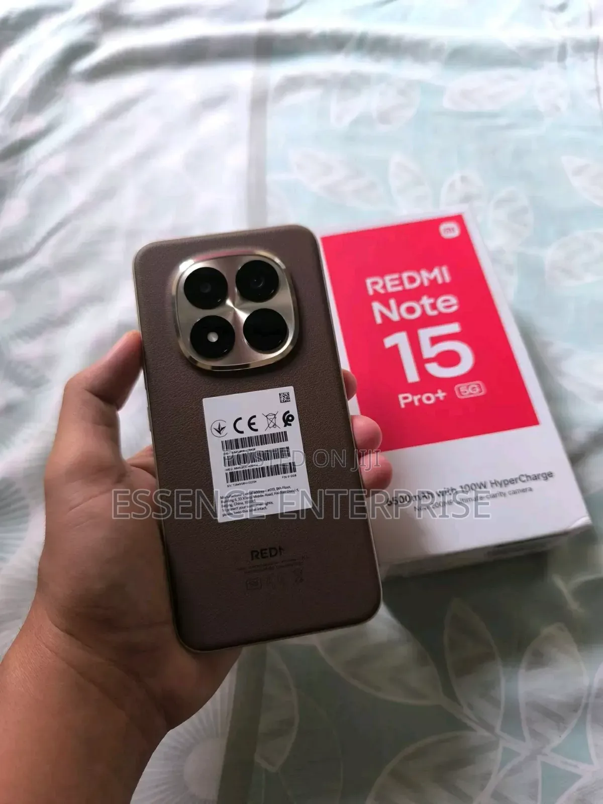 New Xiaomi Redmi Note 15 Pro+ 512 GB Black