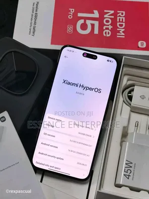 New Xiaomi Redmi Note 15 Pro 256 GB Black