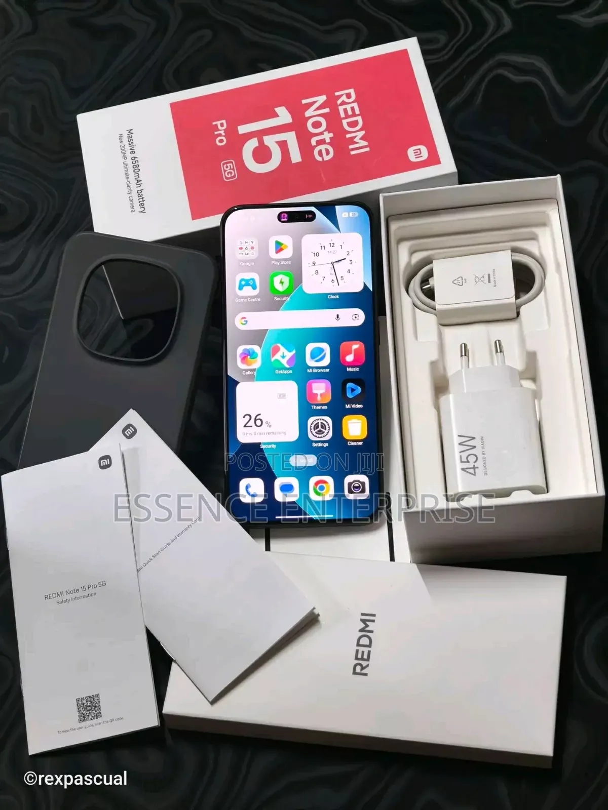 New Xiaomi Redmi Note 15 Pro 256 GB Black