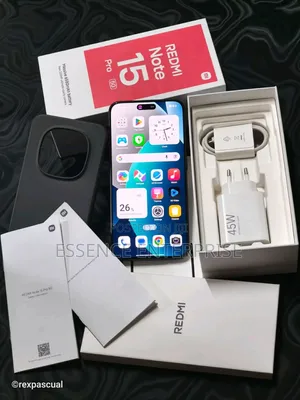 New Xiaomi Redmi Note 15 Pro 256 GB Black