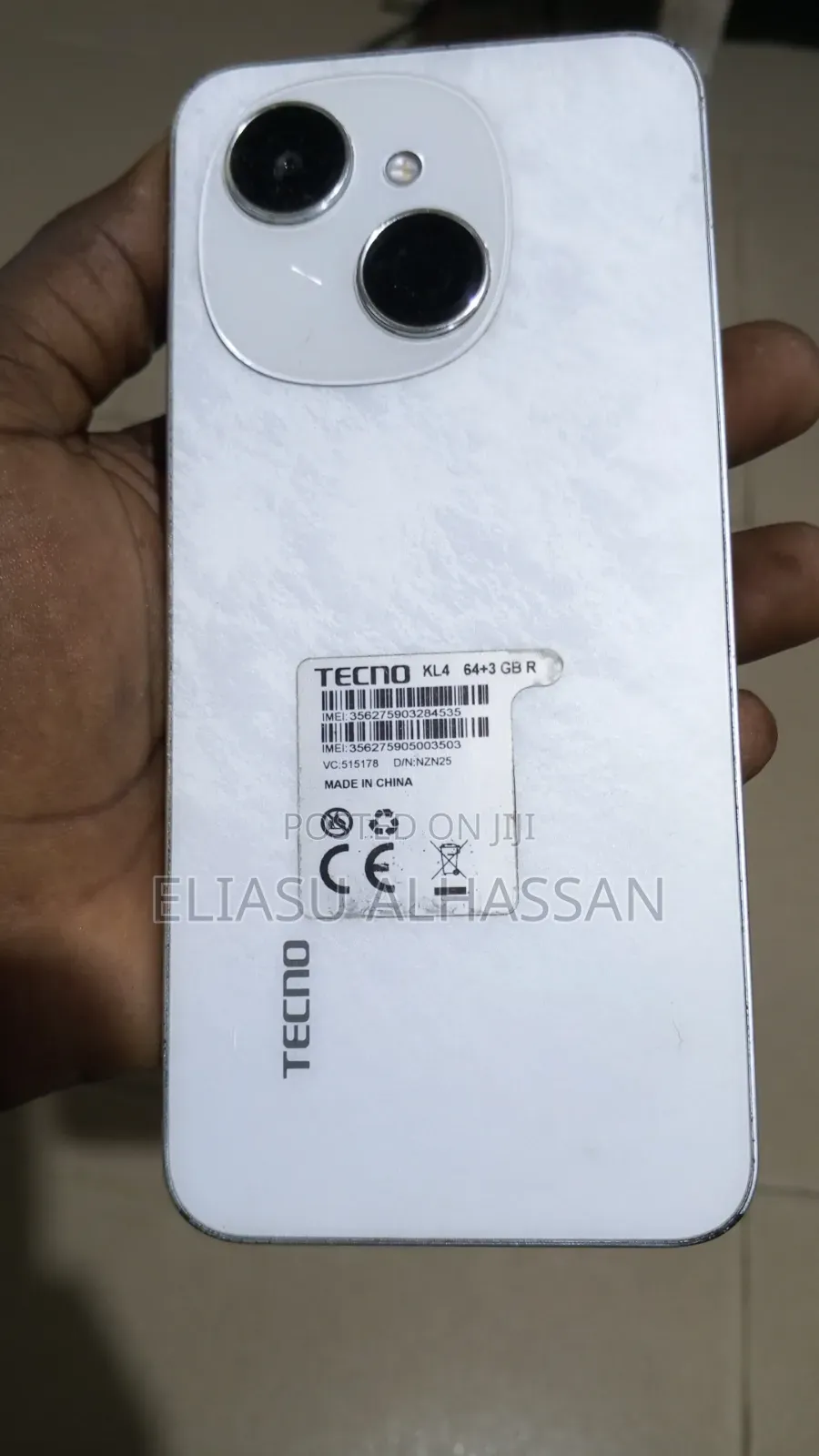 Tecno Pop 9 128 GB White