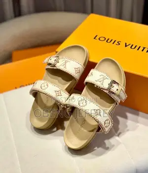 Original Louis Vuitton Ladies Slippers in Colours