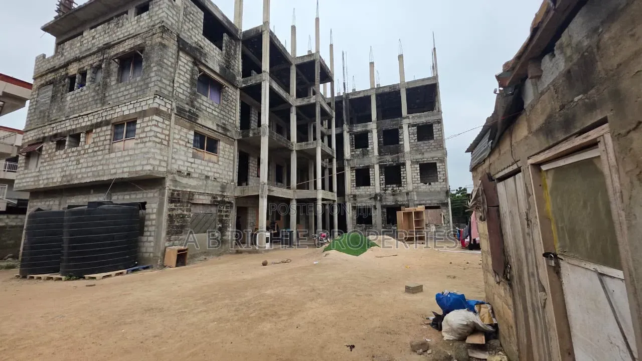 30 Bedroom Uncompleted Hotel for Sale at East Legon