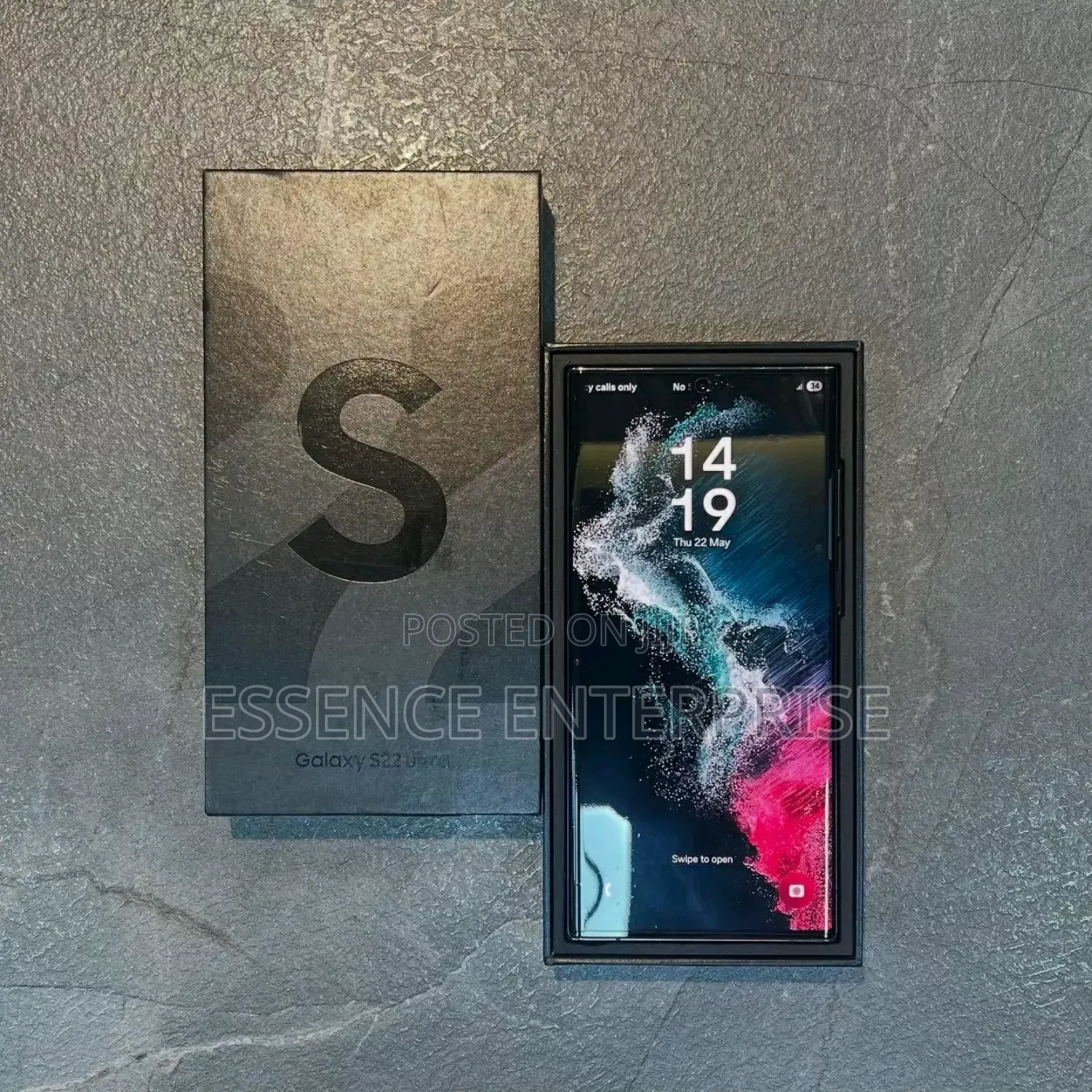 New Samsung Galaxy S22 Ultra 5G 256 GB Black