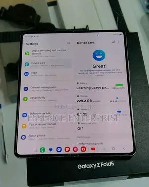 New Samsung Galaxy Z Fold 5 256 GB Blue