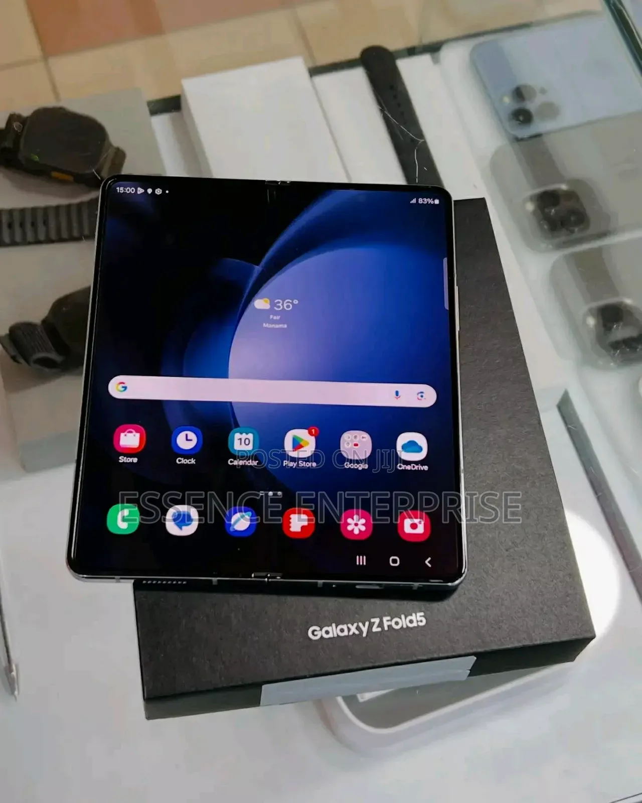New Samsung Galaxy Z Fold 5 256 GB Blue