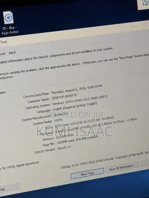 Desktop Computer 8GB Intel Core i3 SSD 256GB