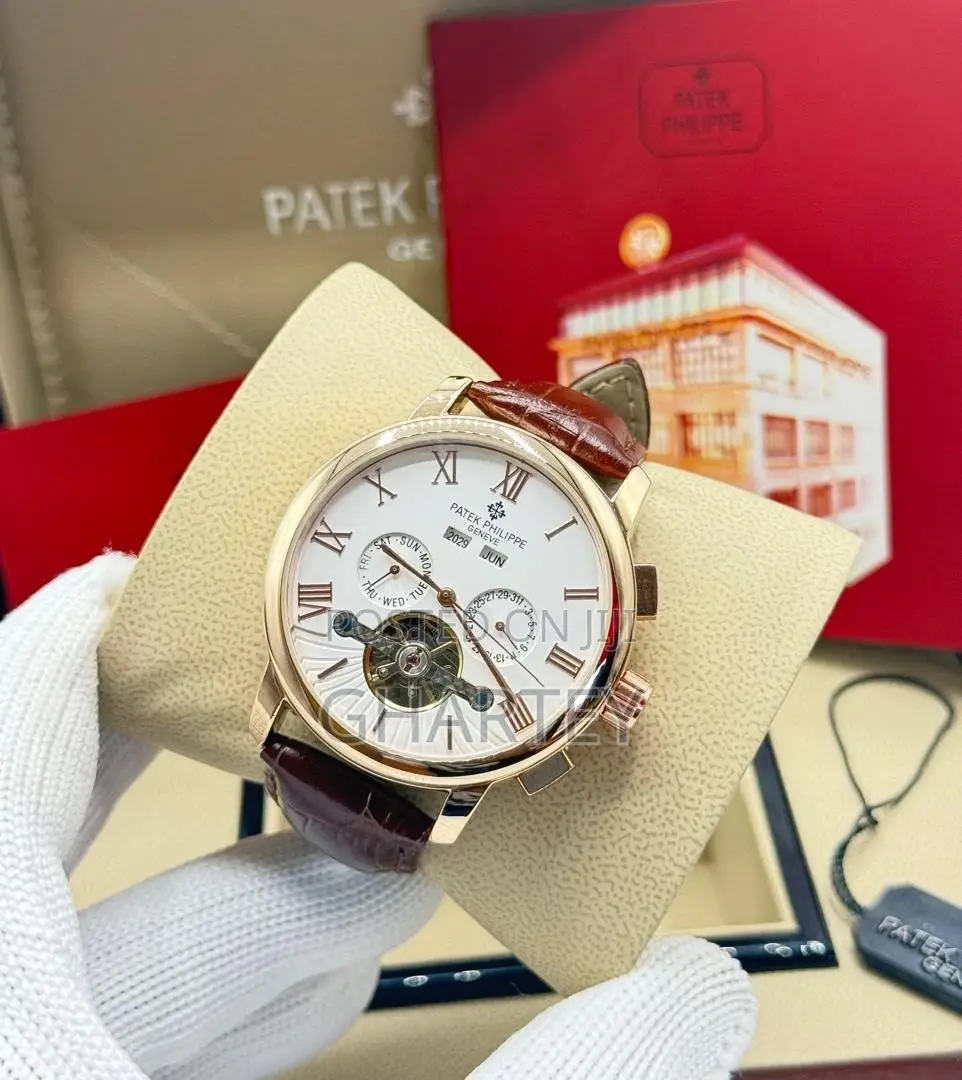 Luxury Patek Philippe-Style Automatic Dress Watch