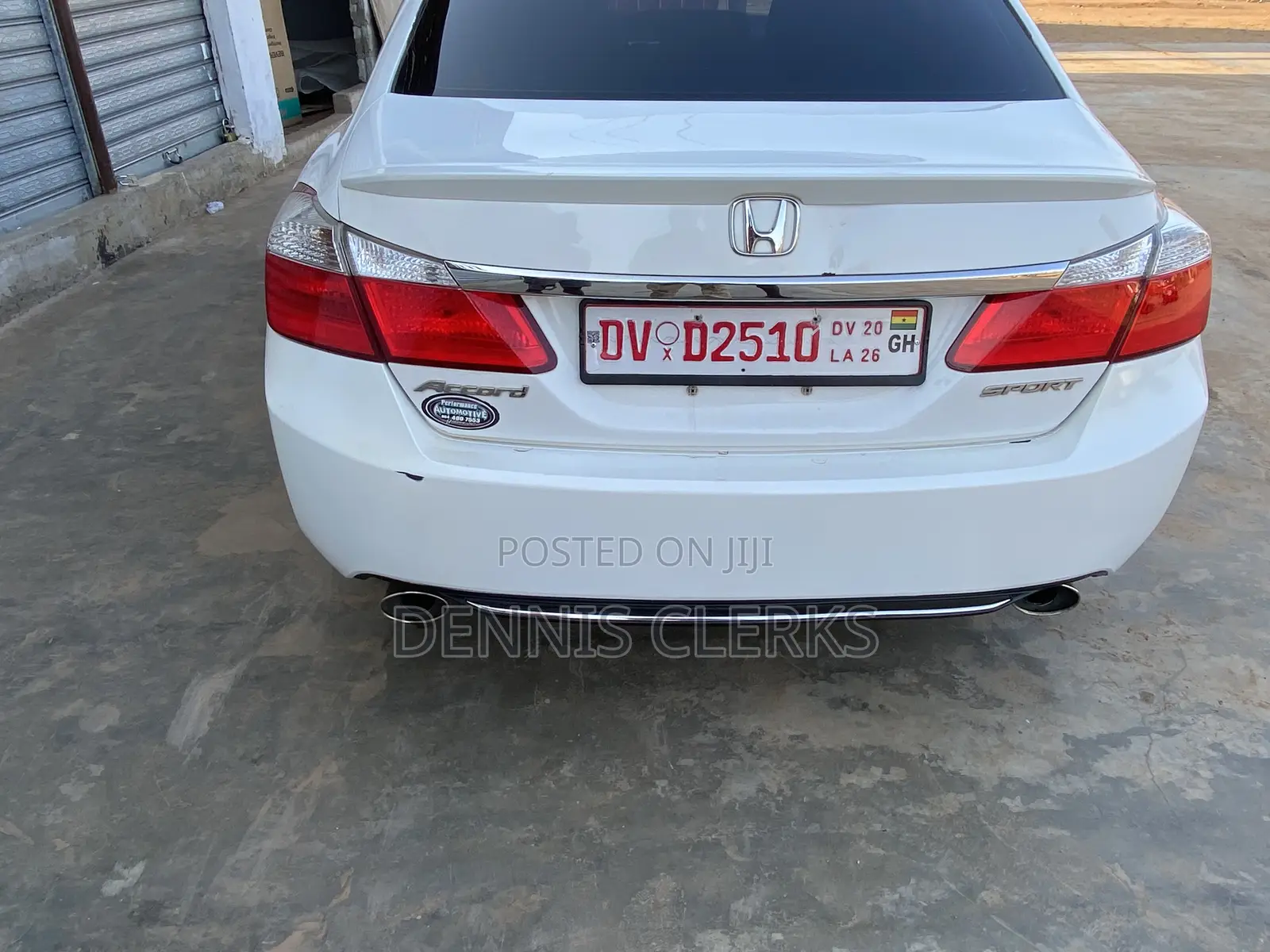 Honda Accord Sport 4dr Sedan FWD (2.4L 4cyl 2A) 2016 White