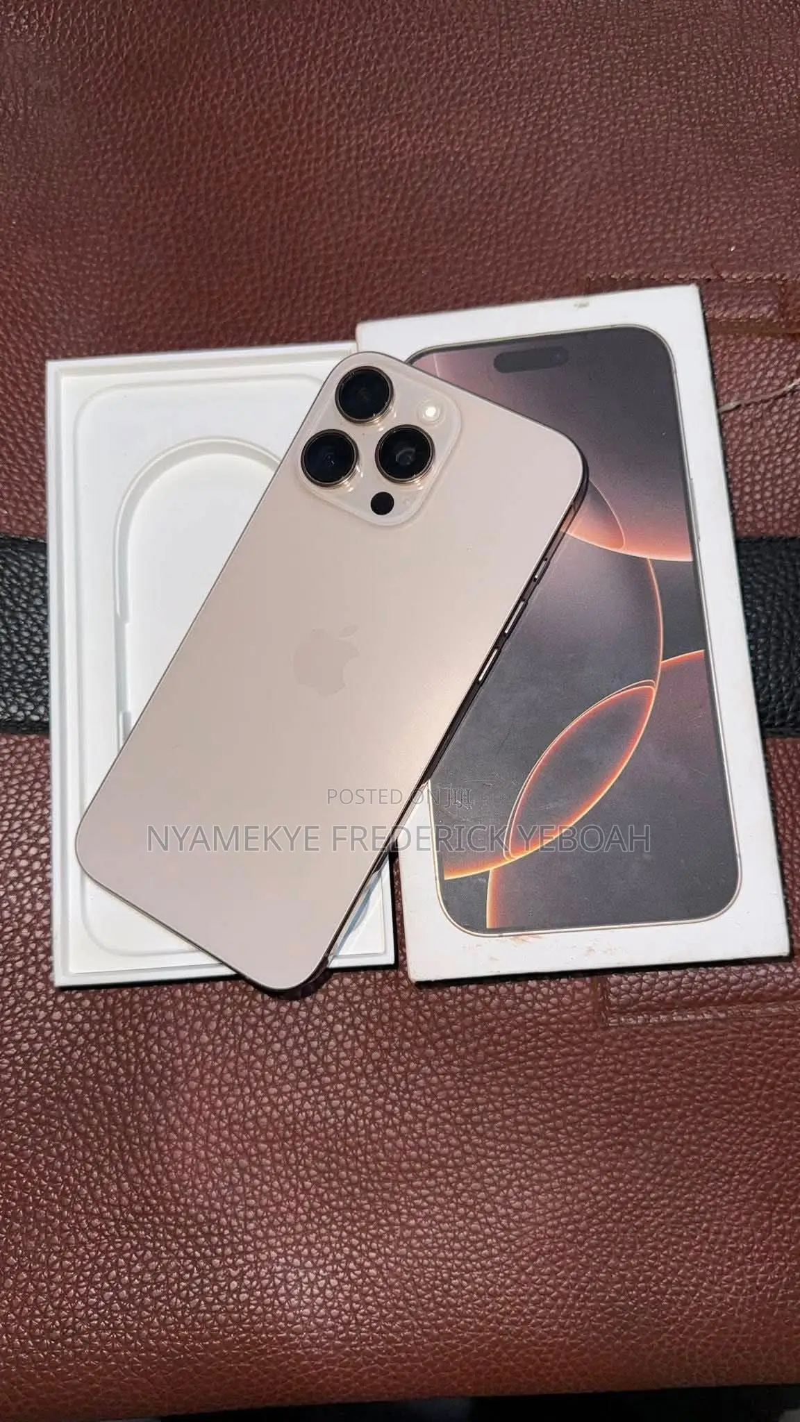 New Apple iPhone 16 Pro Max 512 GB Gold