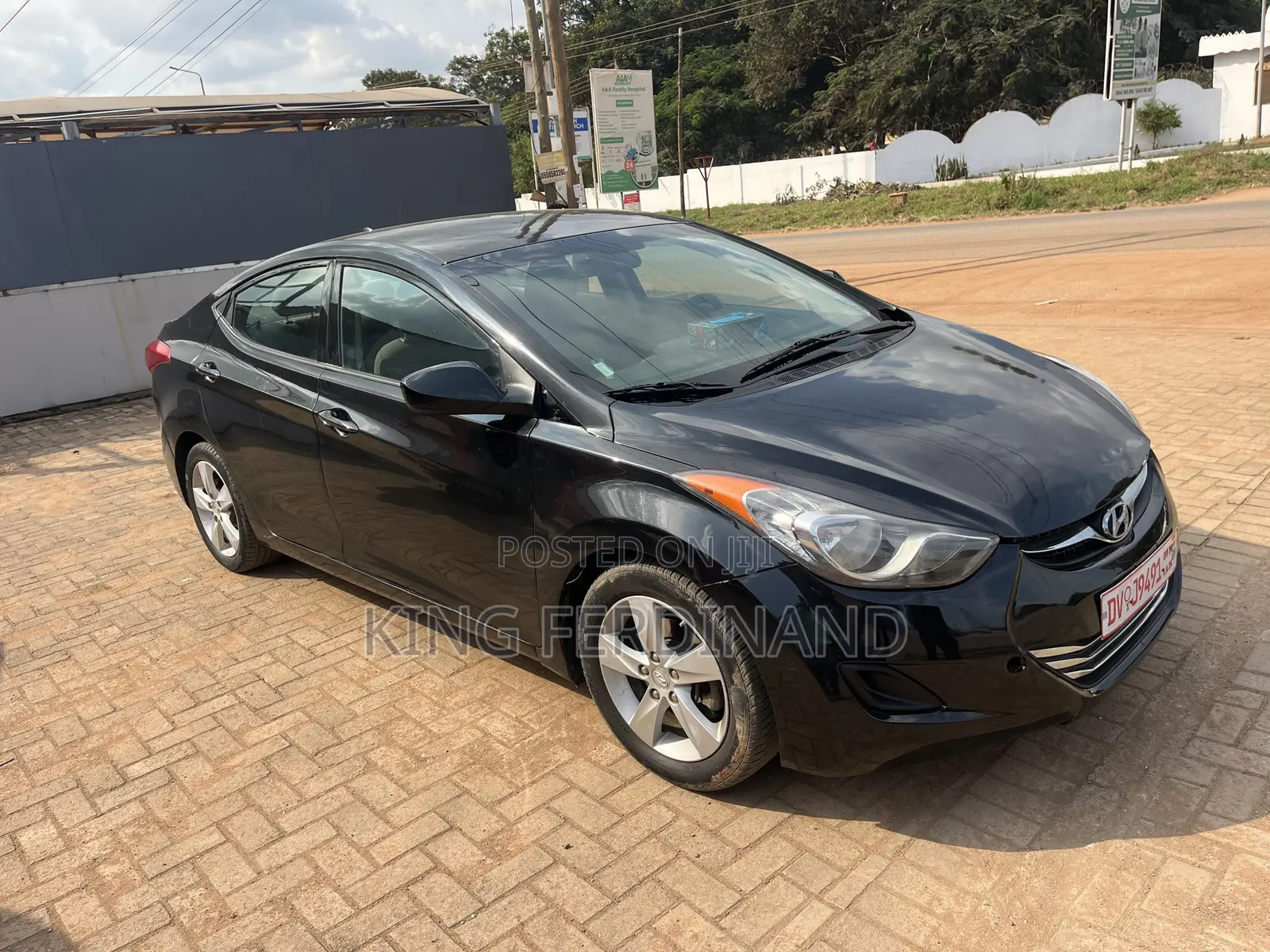 Hyundai Elantra 2013 Black