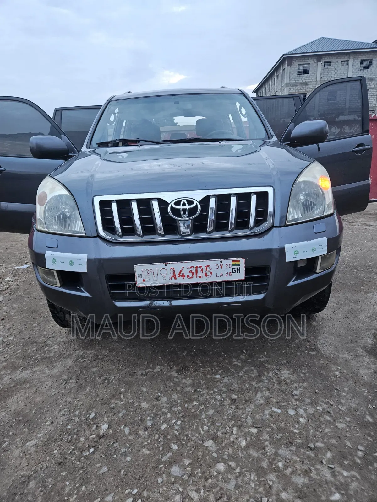 Toyota Land Cruiser Prado 2010 Gray
