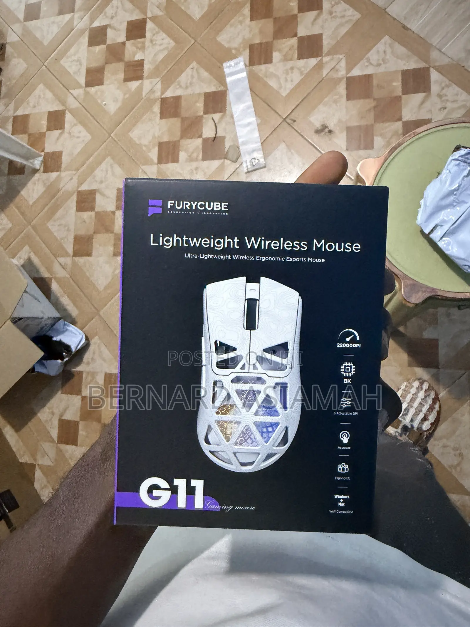 FURYCUBE G11 Ultra Lightweight Wireless Gaming Mouse