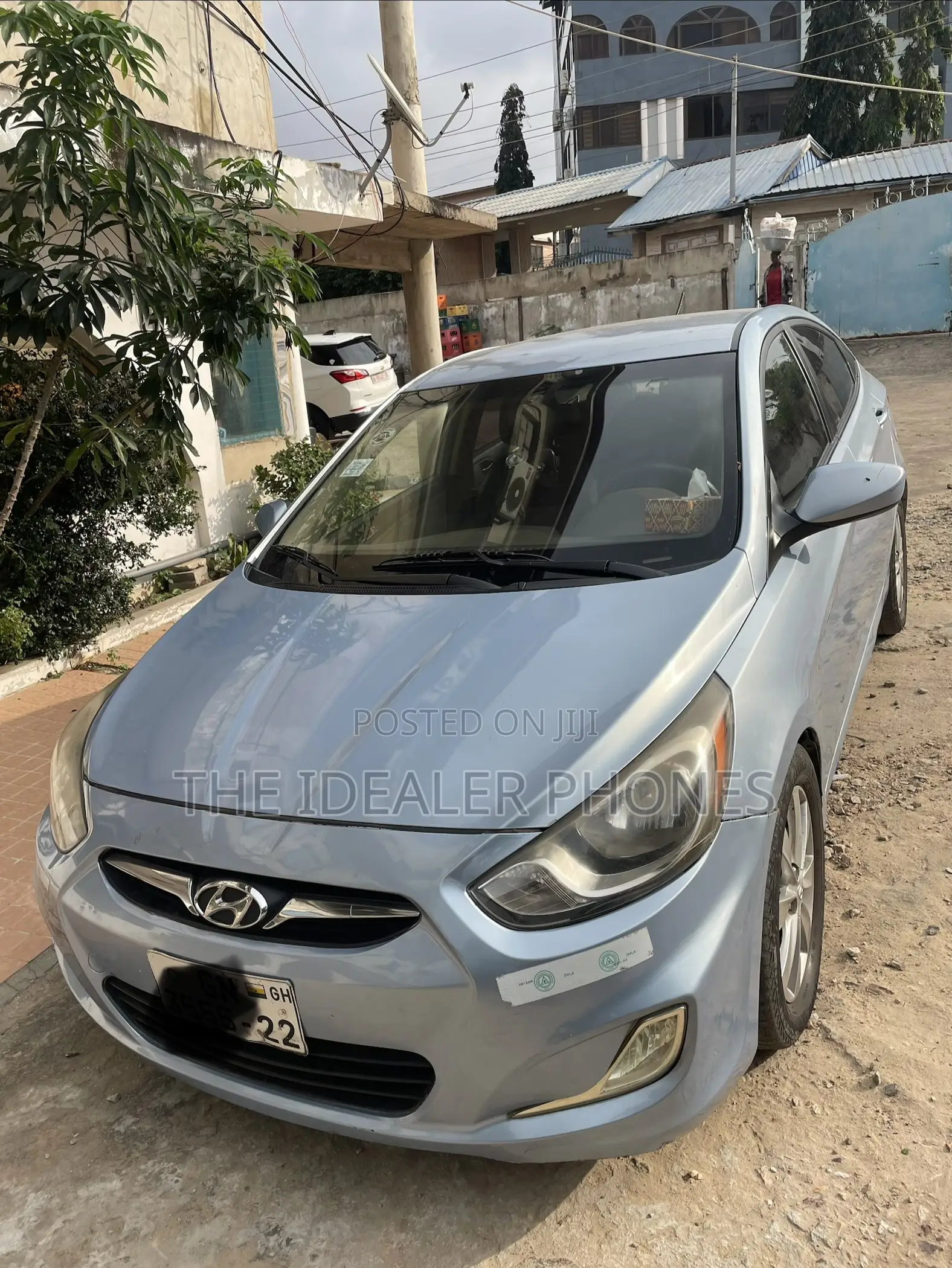 Hyundai Accent 2012 Blue