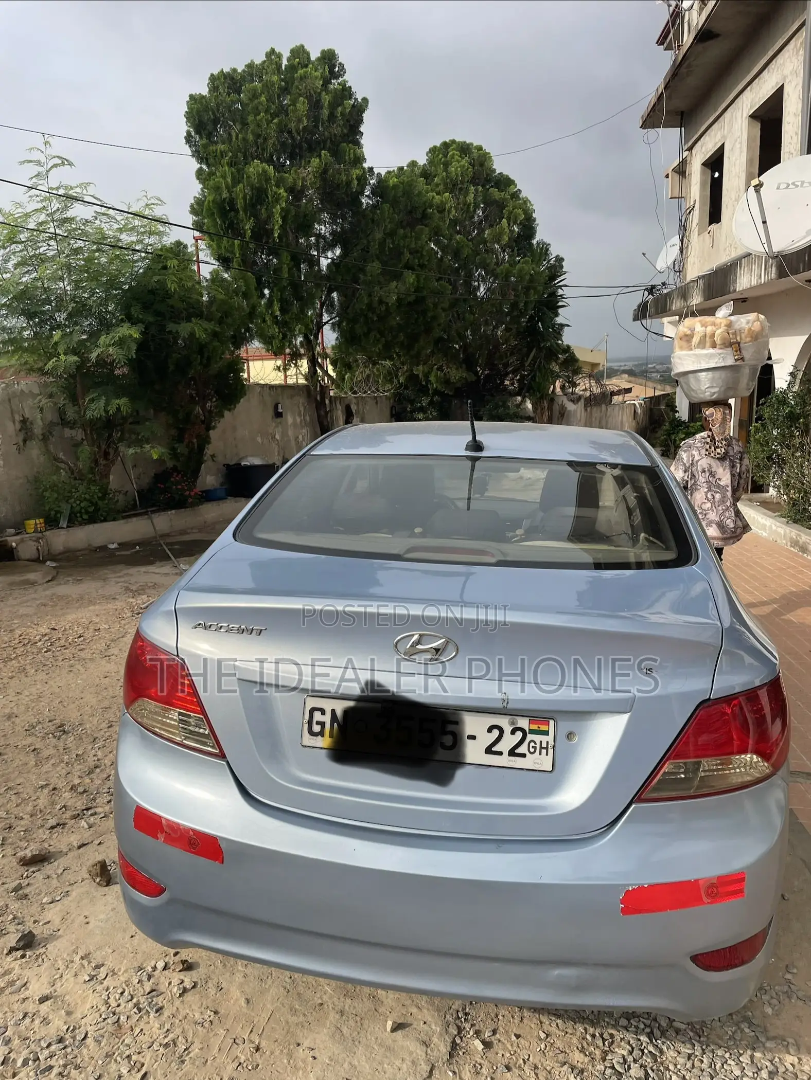 Hyundai Accent 2012 Blue