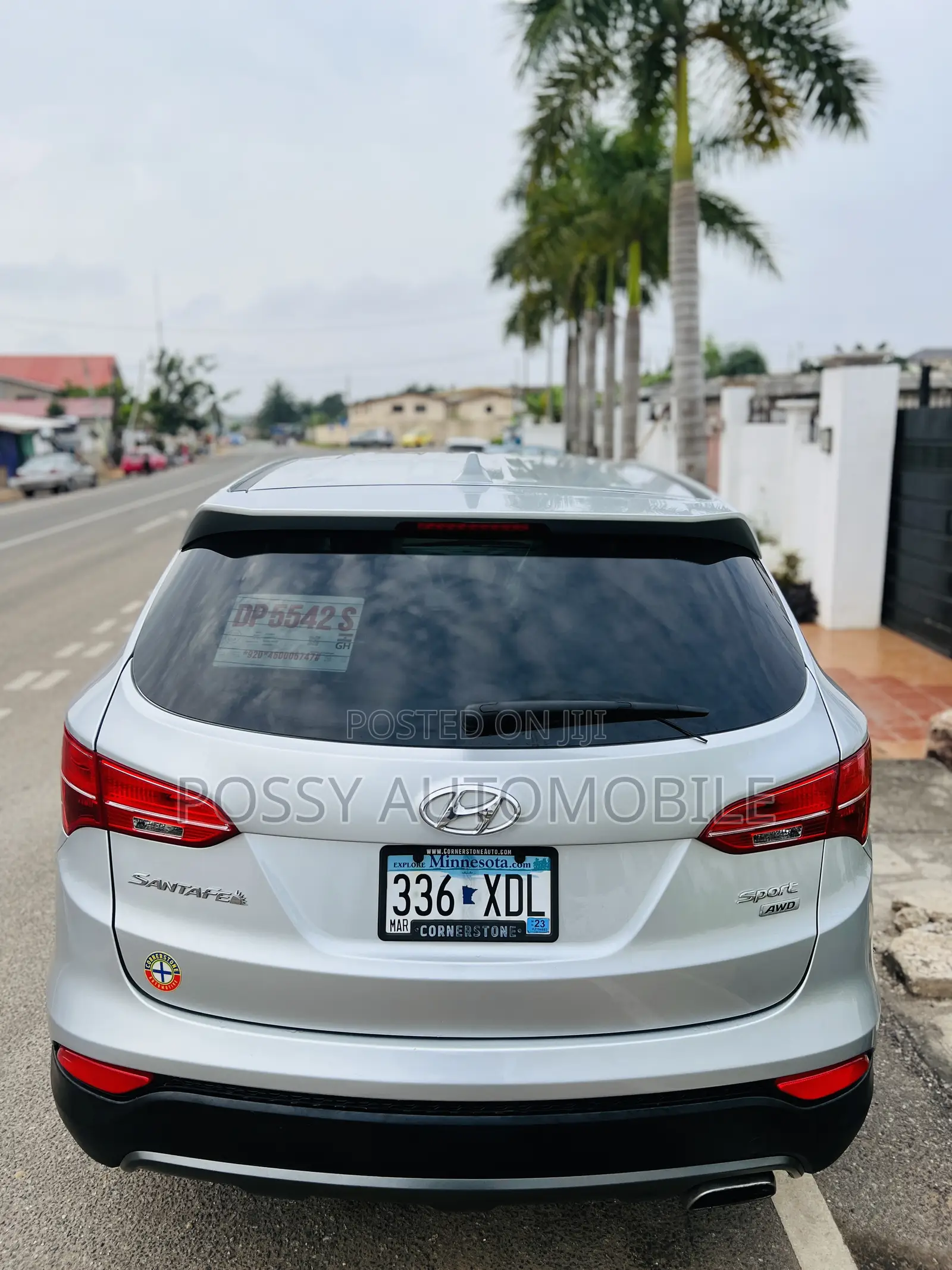 Hyundai Santa Fe Limited FWD 2016 Silver