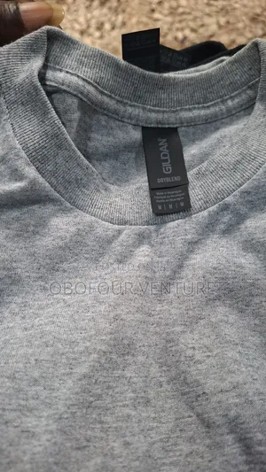 Original GILDAN Plain Tees - White Black -100%Cotton• SoftComfotable