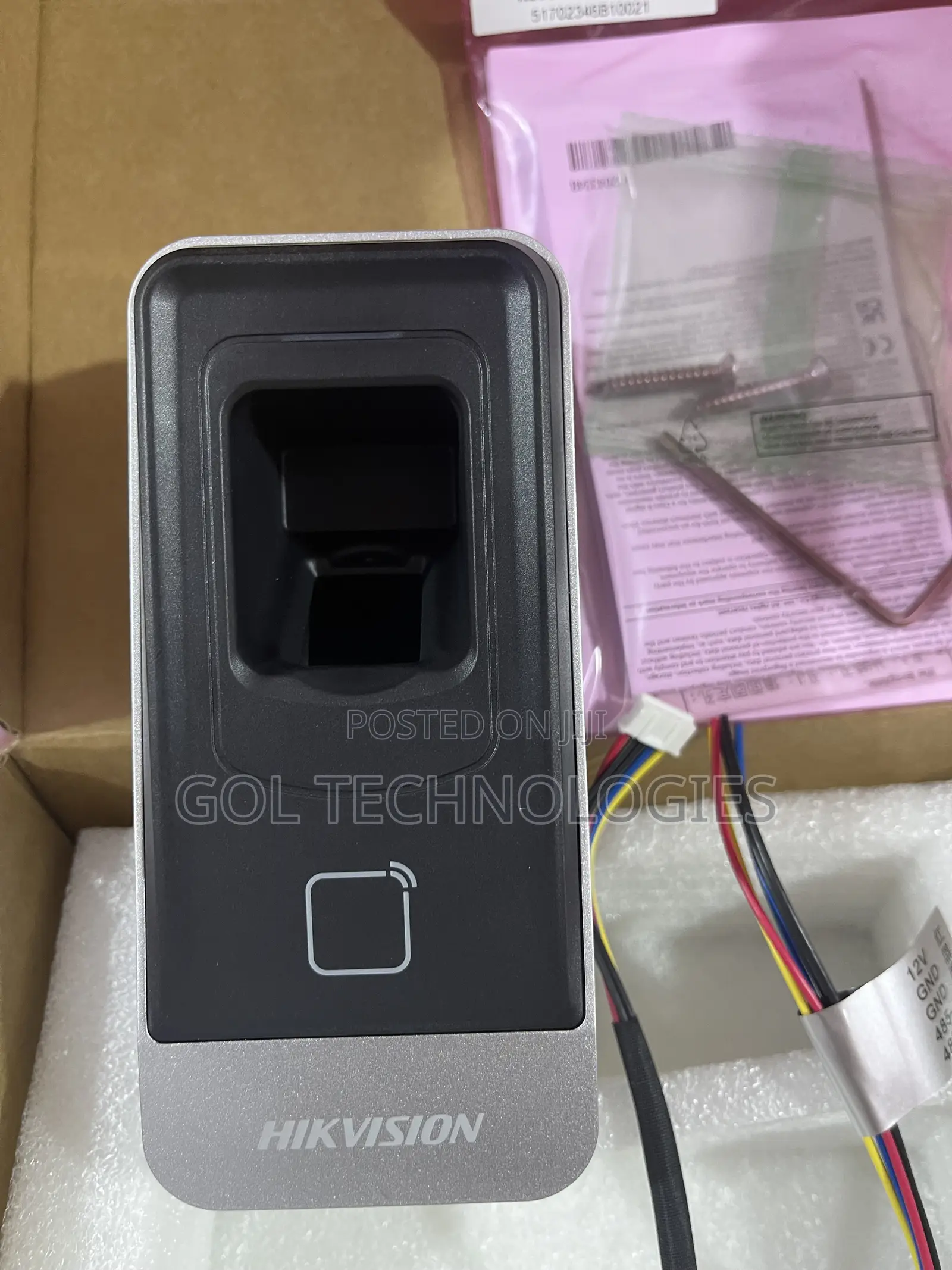 Hikvision Fingerprint Card Reader Ds-K120amf