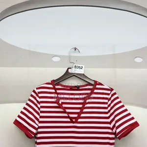 Nwatee Fashion Striped Polo Mini Dress