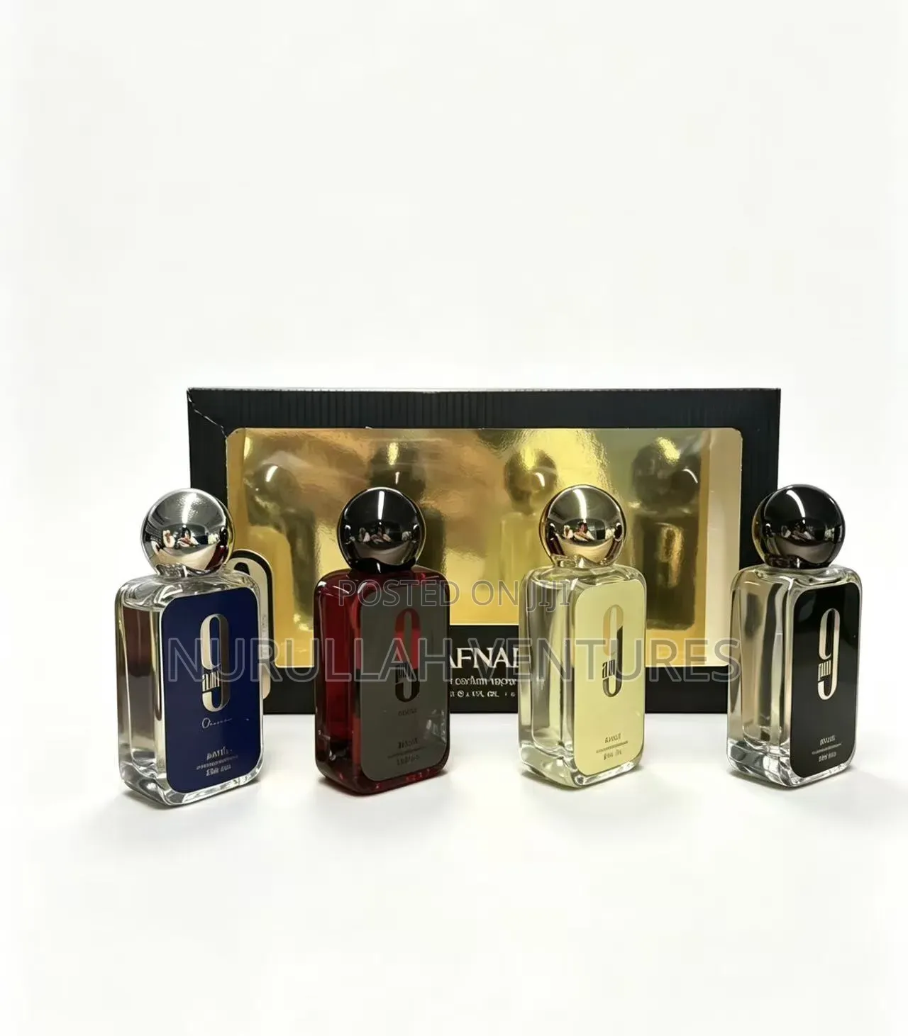  Luxury Perfume Gift Set – 4 Pieces