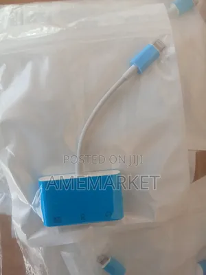 iPhone Sound Card Livestream Adapter – Lightning to Dual 3.5mm Audio
