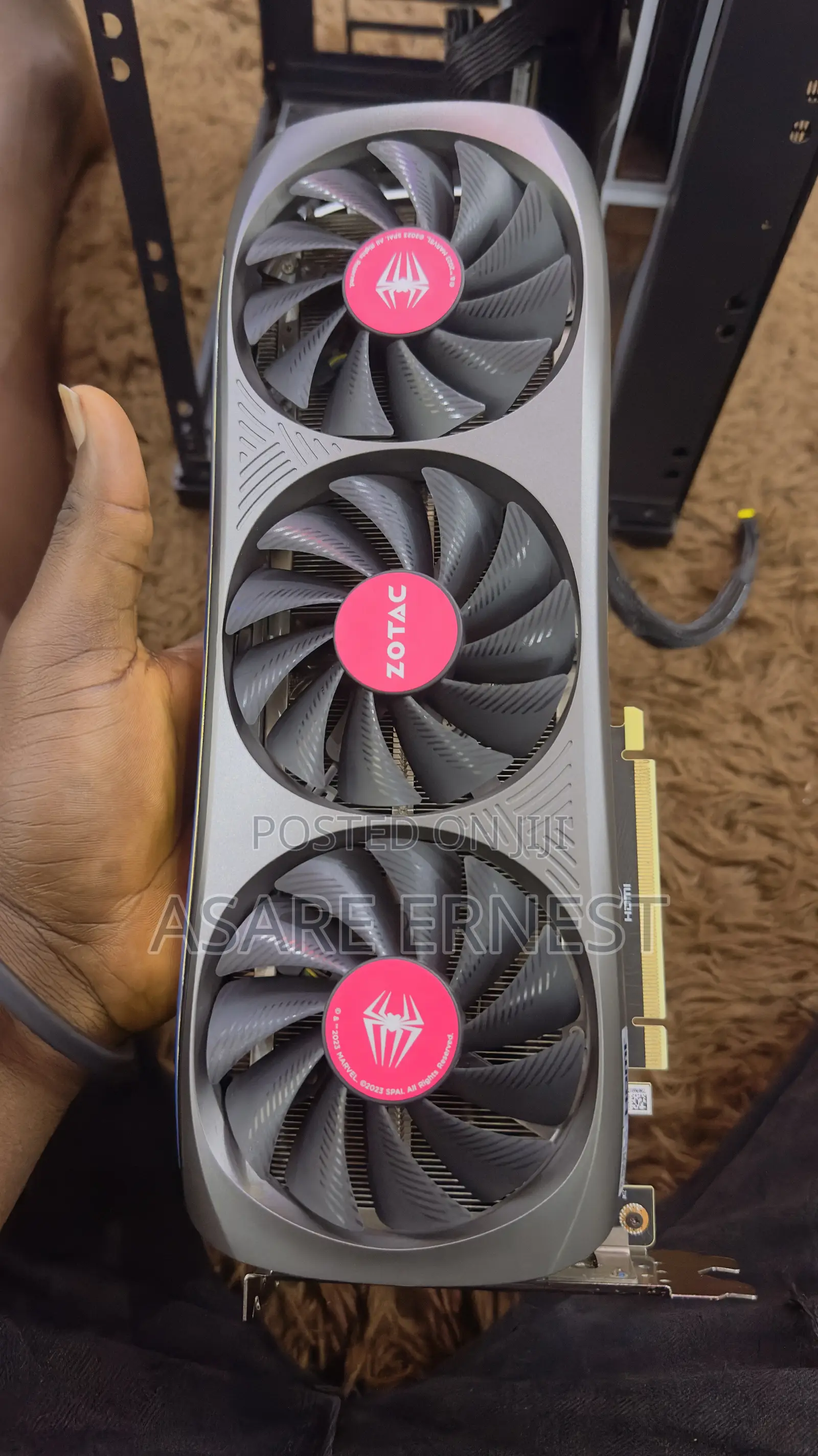 Zotac RTX 4070 Ti AMP AIRO 12g Spider Man Across Bundle Edition