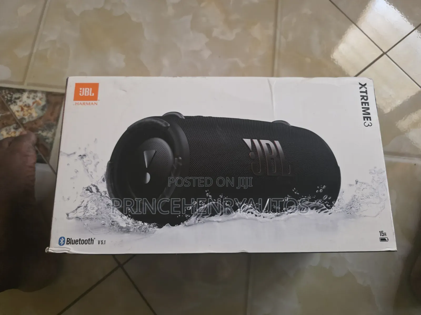 JBL Xtreme 3 - Portable Waterproof Speaker - Black
