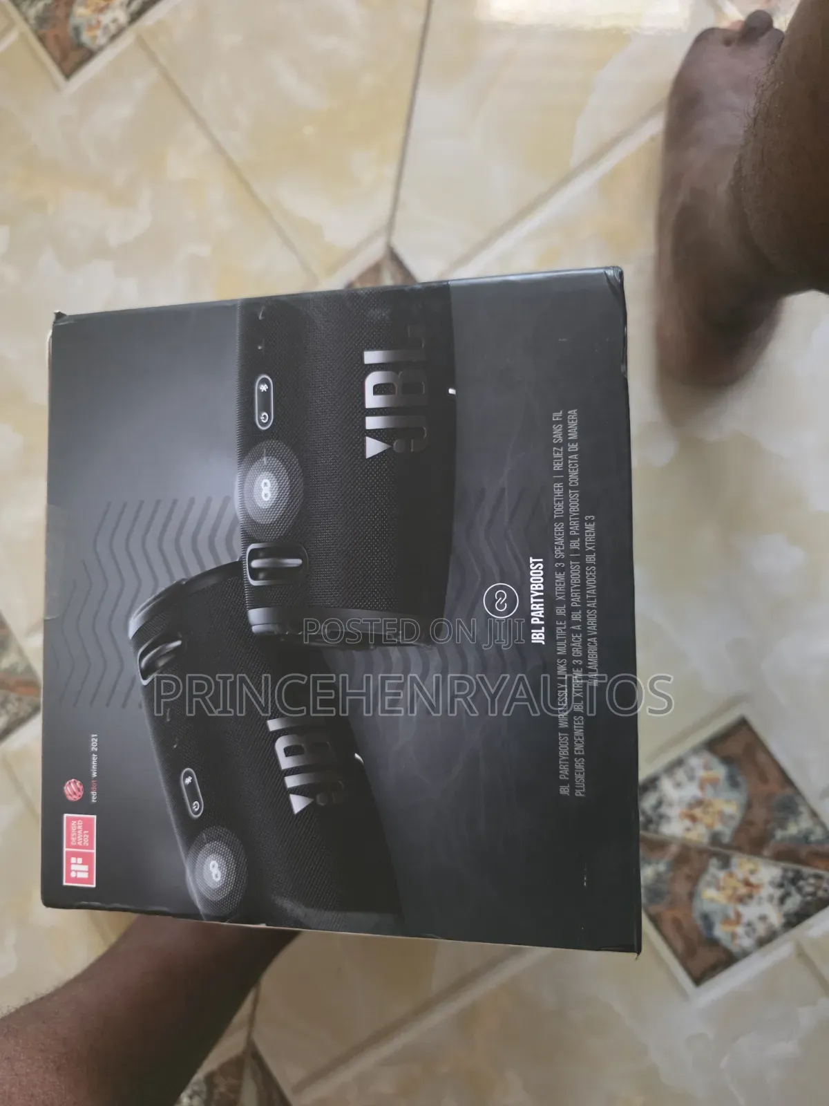 JBL Xtreme 3 - Portable Waterproof Speaker - Black