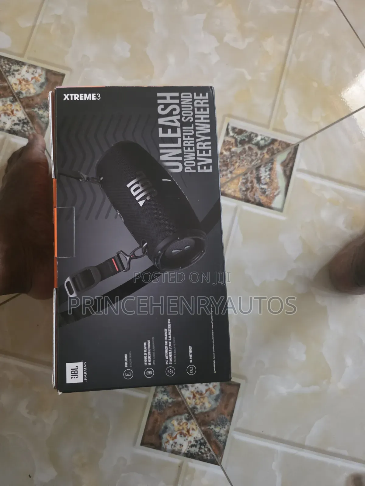 JBL Xtreme 3 - Portable Waterproof Speaker - Black