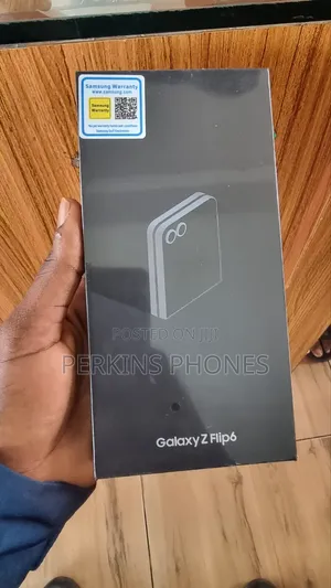 New Samsung Galaxy Z Flip6 256 GB Black