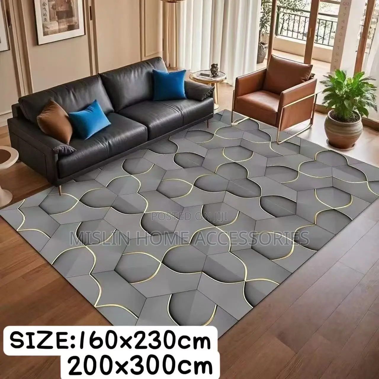 3D Center Carpet 160x230cm