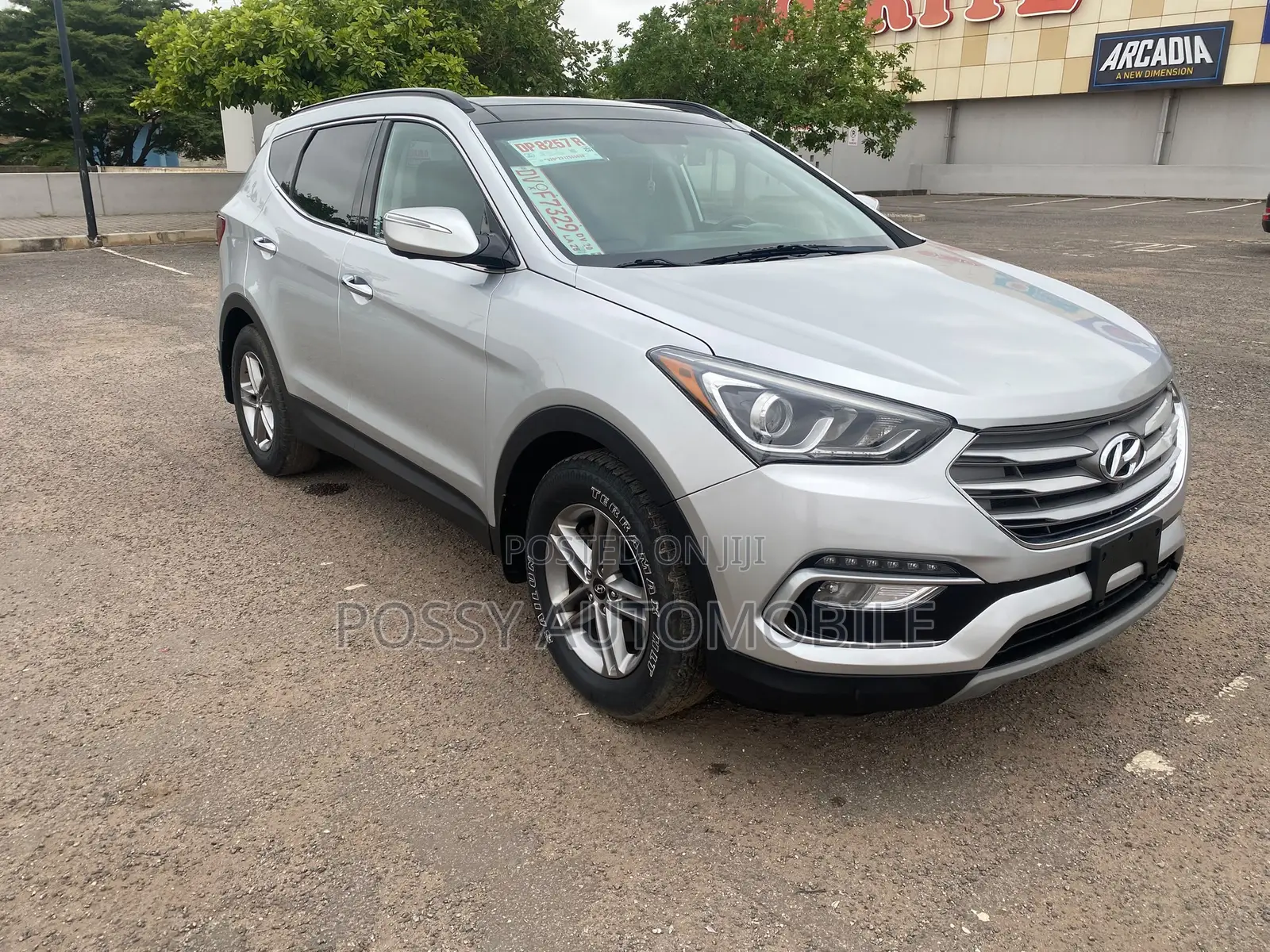 Hyundai Santa Fe SE Ultimate FWD 2018 Silver
