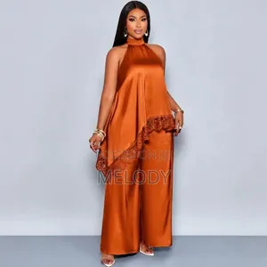 Chic Flowy: Satin Asymmetric