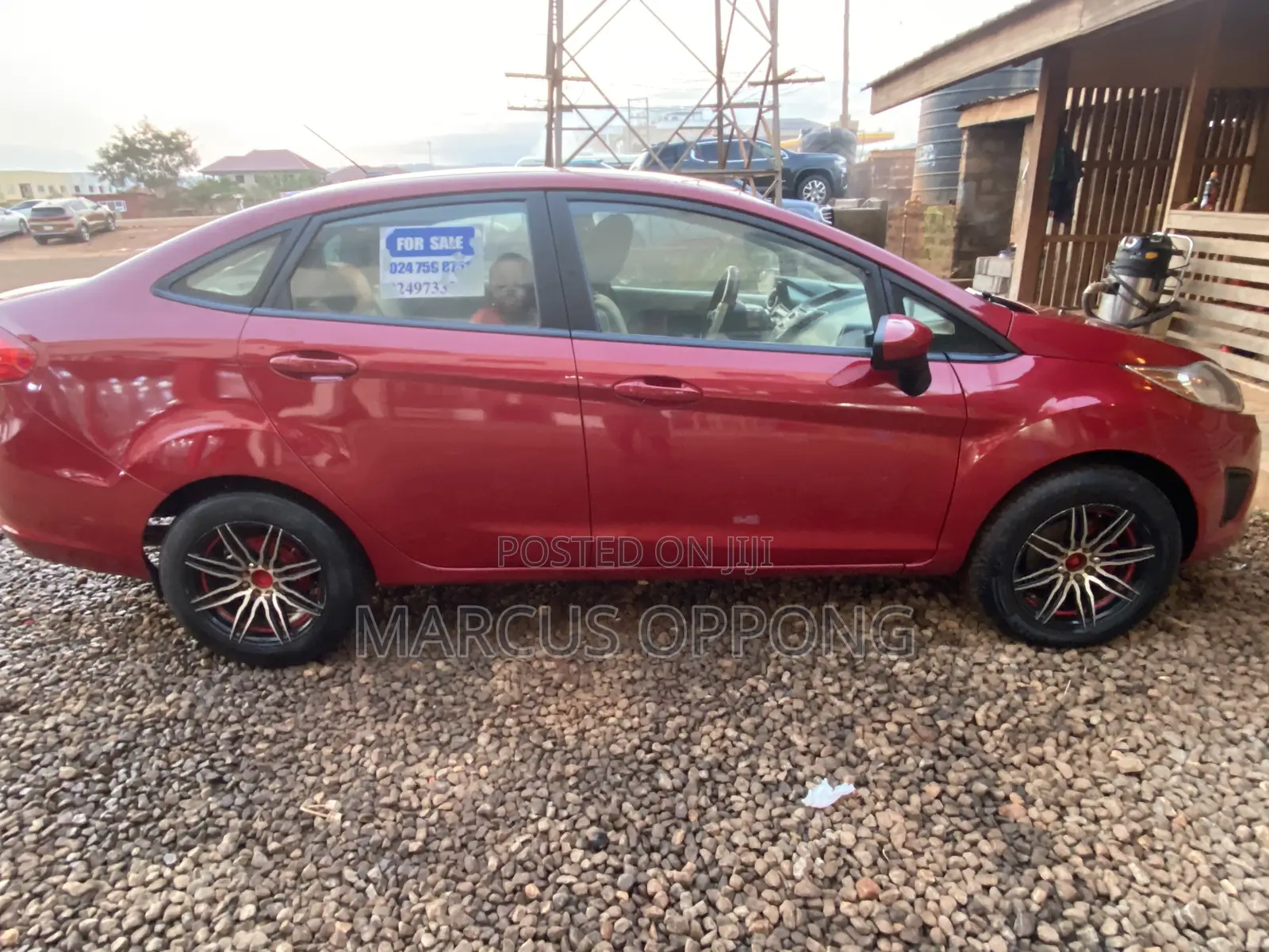 Ford Fiesta SE Sedan 2012 Red