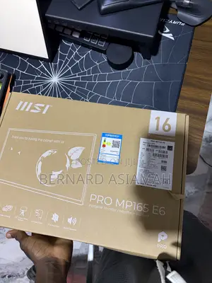 Portable Display Msi Pro 16 inches Mp165 E6
