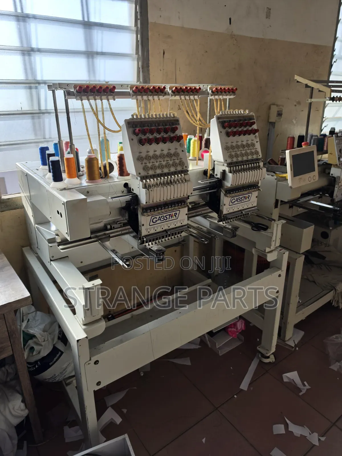 2 Head Embroidery Machine