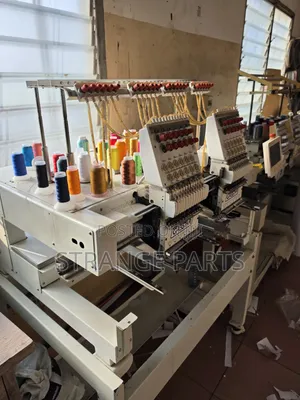 2 Head Embroidery Machine