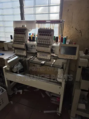 2 Head Embroidery Machine