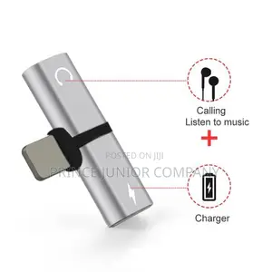 2 in 1 Audio Adapter for All Iphones
