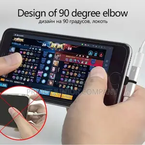 2 in 1 Audio Adapter for All Iphones