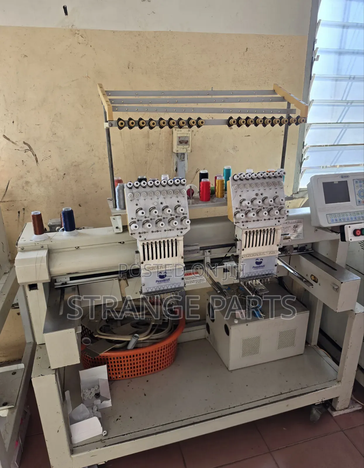 Double Head Embroidery Machine