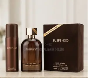 Fragrance World Suspenso Pour Homme EDP (100ml) + Free Deodorant Spray