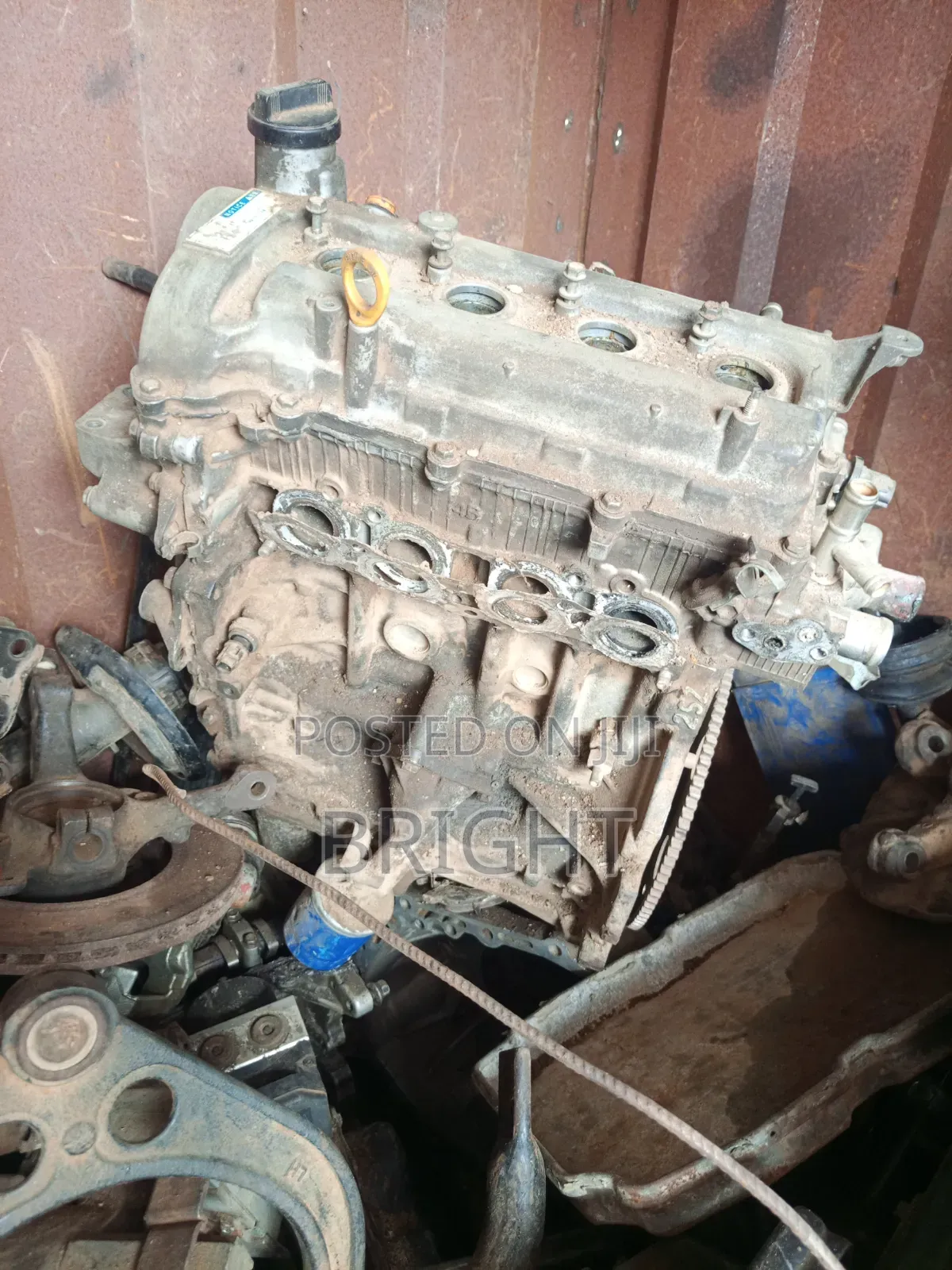 Toyota Vitz Engine Four Plugs