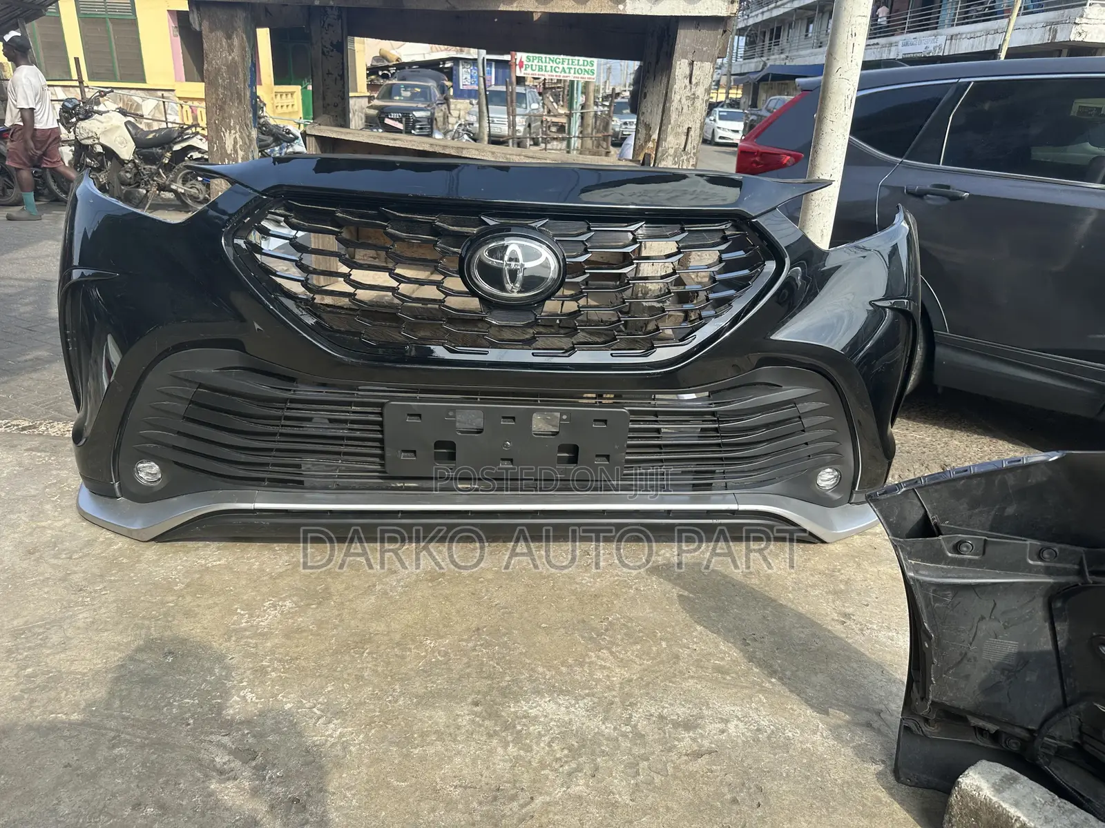 Toyota Highlighted 2021-2023 Front Bumper Complete Home Use