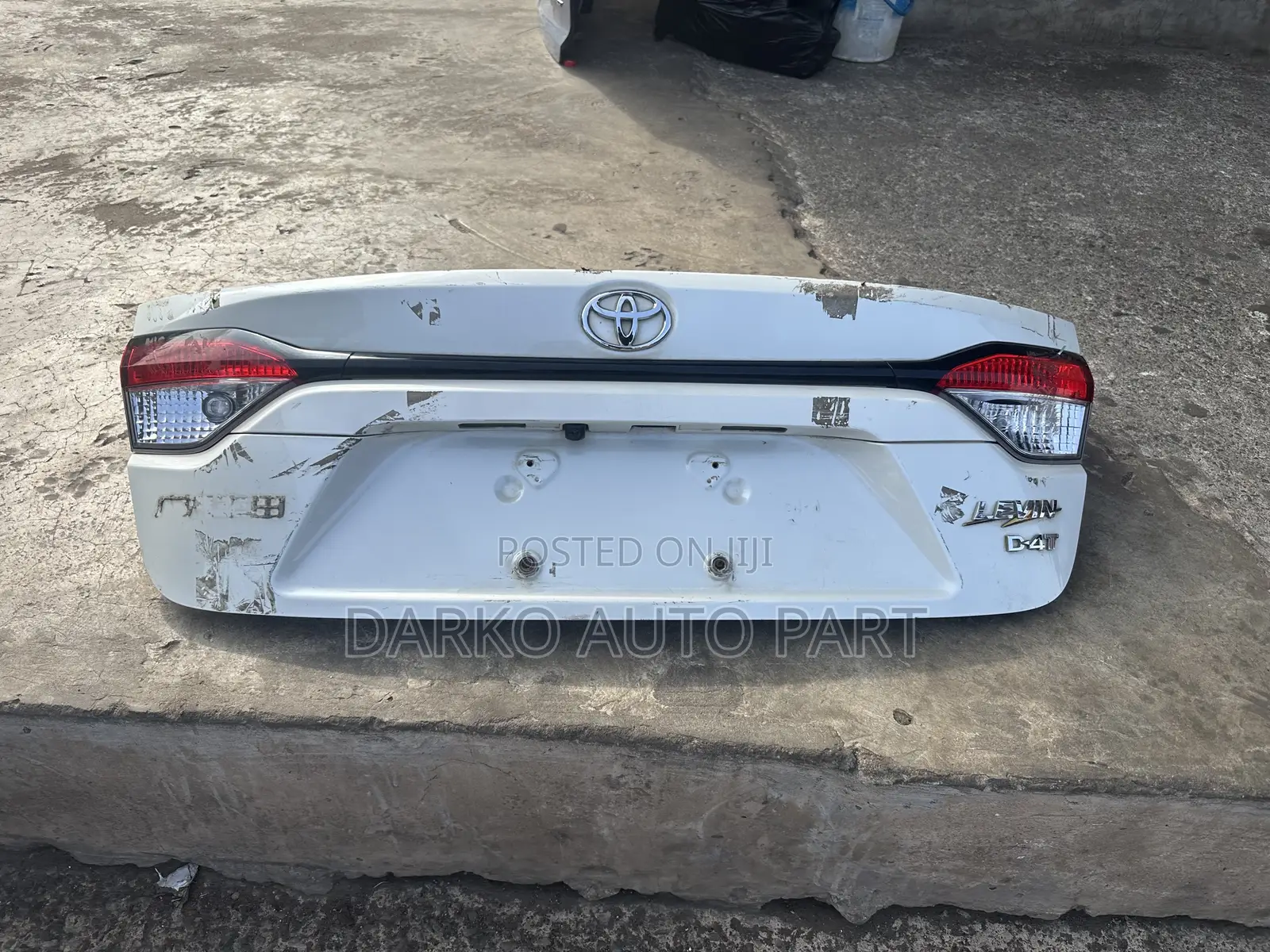 Toyota Corolla 2020-2025 Boot Complete Available