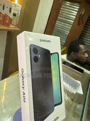 New Samsung Galaxy A06 64 GB Black