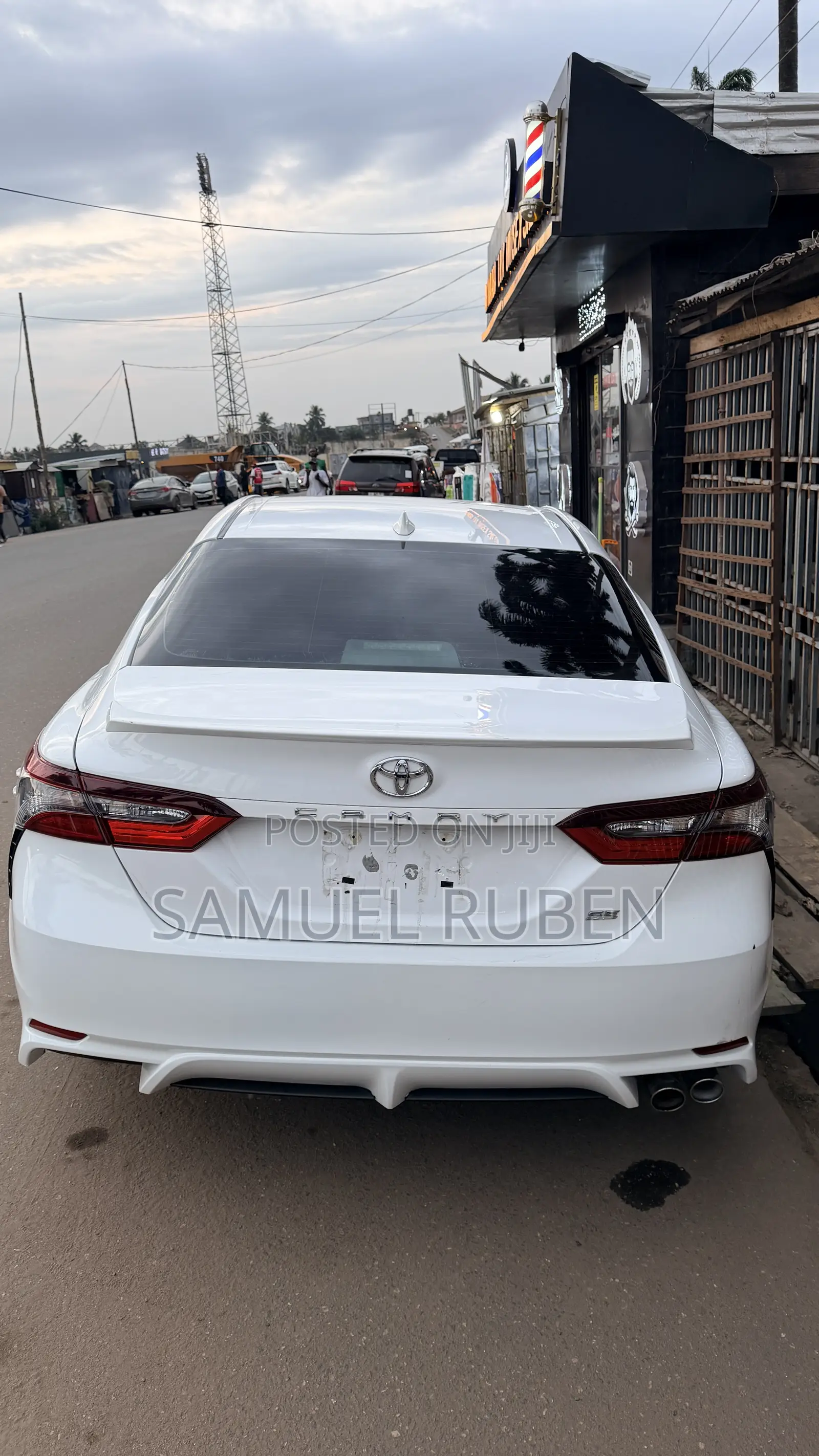 Toyota Camry SE Nightshade 2022 White