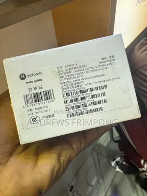 New Motorola Moto G100 256 GB Black