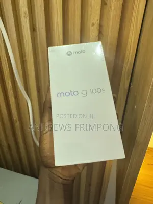 New Motorola Moto G100 256 GB Black
