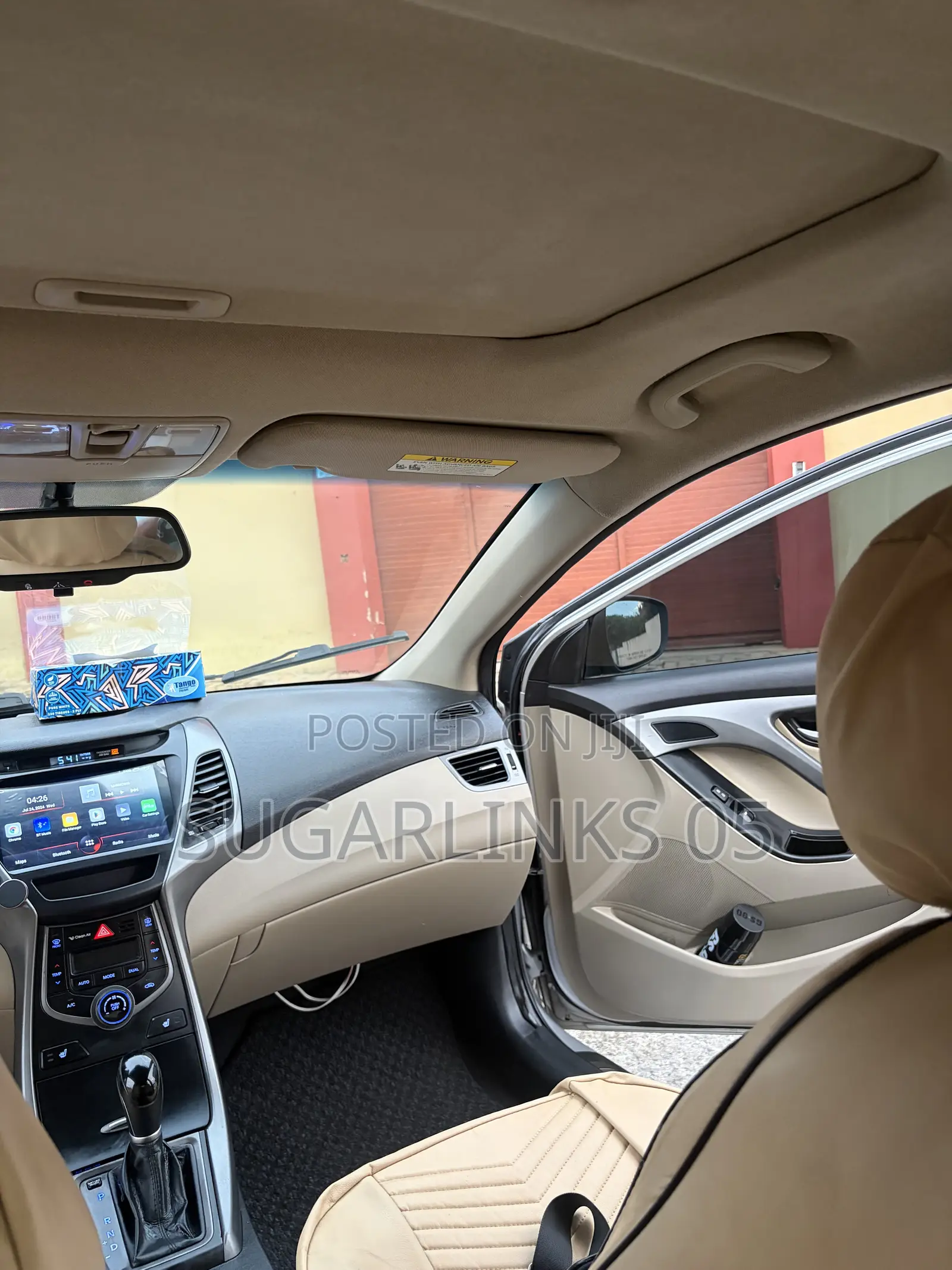Hyundai Elantra Limited 4dr Sedan (1.8L 4cyl 6A) 2014 Silver